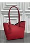 Genuine Leather Women's Shoulder Bag with 3 Compartments