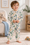 Girls Boys Thick Fiber Filled 1.5 Tog Cotton Patterned Sleeping Bag - 5