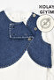 Jeans Vest 3-Piece Set (Fashion Life) Navy Blue