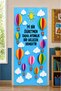 Elastic School Classroom Door Dressing, Teacher's Day, November 24, Fabric Door Dressing, Classroom Door, School Event Door Dressing
