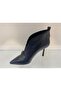 Genuine Leather Zippered Boots Women's Shoes - 3
