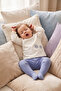 Two-Piece Sweat Suit (Grow) Blue - 5