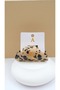 Leopard Pattern Lettered Acrylic Latch Buckle - 2