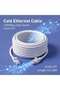 كابل إيثرنت LAN Cat6 بطول 20 مترًا وكابل إنترنت عالي السرعة مصمم لتلبية متطلبات شبكات جيجابت إيثرنت - 4