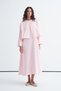Women's Organic Cotton Sleeveless Dress Set Pink - 2
