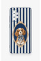 Samsung-A72 Compatible Cute Dog Pattern Silicone Case - 2