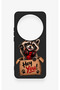 Xiaomi Mi 15 Ultra Compatible Cute Raccoon Pattern Silicone Case - 2