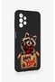 Samsung A13 Compatible Cute Raccoon Patterned Silicone Case - 2
