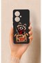 Oppo Reno 11F Compatible Cute Raccoon Patterned Silicone Case