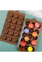 Silicone Rose Chocolate Mold – Rose Patterned Chocolate, Candy, and Decorating Mold - 4