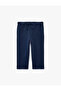 Elastic Waist Cotton Sweatpants with Pockets