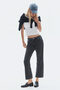Bootcut Regular Waist Cropped Jeans - 2