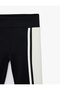 Elastic Waist Slim Fit Viscose Blend Spanish Leggings - 5