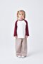 Unisex Children's Long Sleeve Sweatshirt Claret Red