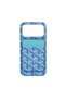 Light Blue Magsafe Phone Case with Card Holder Dk507 iPhone 18 Promax