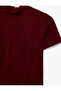 Slim Fit Textured High Neck Short Sleeve Peplum Blouse - 3
