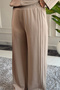6644 - Stylish, Comfortable, Loose-Fitting Modal Fabric Women's Set with Hem Stitching Detail - 6