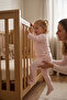Interlock Pajama Set with Booties 2-Piece (Cute Girl) Pink - 4