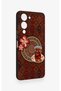 Vivo Y19 5g Compatible Carpet and Tea Pattern Silicone Case - 3