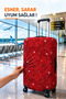 Luggage Cover Suitcase Cover Lycra Flexible Fabric and Durable Luggage Cover Krmzuçak-Vk20 - 5