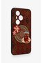 Honor 400 Pro Compatible Carpet and Tea Pattern Silicone Case - 3