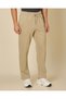 Men Beige Plain Pyjama Bottom