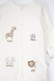 Interlock Bootie Jumpsuit (Free Animals) Beige - 3