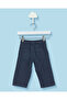 Infant Boys Navy Twill Pull-On Trousers - 4