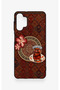 Samsung A32 Compatible Carpet and Tea Patterned Silicone Case - 2
