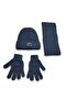 Kitti 4-8 Years Old Children's Lined Scarf, Beanie, Gloves 3-Piece Set - 2