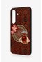 Samsung S25Fe Compatible Carpet and Tea Patterned Silicone Case - 4