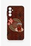Samsung A24 Compatible Carpet and Tea Patterned Silicone Case - 2