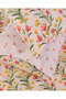 Pink 3 Piece Floral Printed Duvet Cover Set - 7
