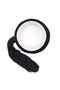 Mesh Sarık - Black Fabric - White Skullcap - Crossed Wrap - Mesh - 7 Meters (Züabeli) - 4