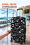 Luggage Cover Suitcase Cover Lycra Flexible Fabric and Durable Luggage Cover Worldtravel-Vk19 - 5
