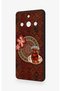 Realme 11 Pro Compatible Carpet and Tea Patterned Silicone Case - 3