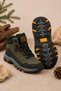 Shoe Basket 888 Furry Non-Slip Sole Boys' Outdoor Boots - 5
