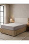 Grey Solid Fitted Sheet (Single Size)