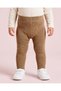 Infant Girls Brown And Cream Full Length Tights (Pack Of 2) - 3