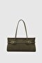 Enyola Vintage Suede Bag Khaki