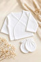 Newborn 5-Piece Underwear Set 100% Cotton Boxed Hospital-Issued Baby Set - 2