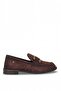 D26Ka-3100 Women's Genuine Leather Casual Shoes Brown