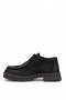 D26Ka-3230 Women's Genuine Leather Casual Shoes Black - 3