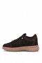 D26Ka-510 Women's Genuine Suede Leather Casual Shoes Brown - 3