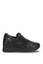 D26Ka-3350 Women's Genuine Leather Wedge Heel Shoes Black