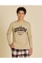 Senior Boys Beige Printed Night Suit - 2