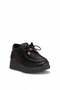 D26Ka-3235 Women's Genuine Leather Casual Shoes Black - 2