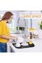 2-Piece Microfiber Dish Drying Mat, Large Quick Drying Dish Drying Pads for Kitchen Counter, - 2