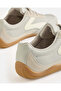 Boys Light Grey Retro Low Top Sneakers - 4