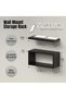 Floating Shelf,Wall Mounted Wood Storage Display Rack - 2